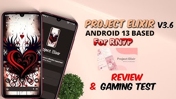 Project Elixir 3.6 For Redmi Note 7 Pro | Elixir ROM v3.6 Android 13 | Best Daily Driver ?