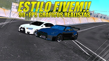 DATA MODIFICADA SUPER REALISTAS +90FPS - ESTILO FIVEM! (SEM BUG DE RENDER) P/ SAMP ANDROID! #GTASAMP