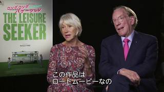 名優コンビの夫婦漫才!?1月26日(金)公開『ロング，ロングバケーション』独占インタビュー映像