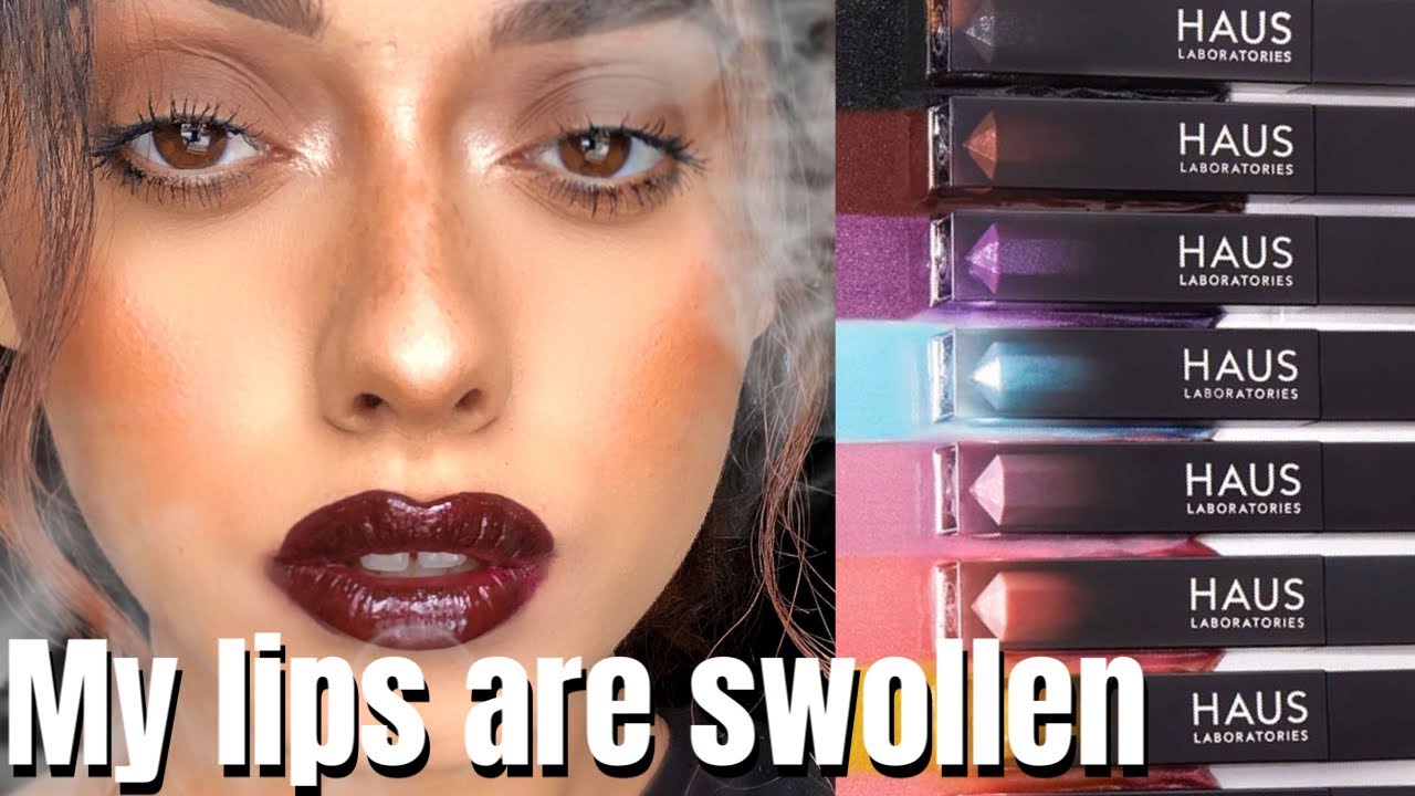 OUCH! SWATCHES OF THE NEW HAUS LABORATORIES LIP SHADES