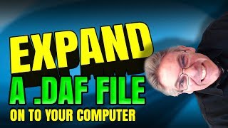 How To Expand A Daf Archive On Your Computer