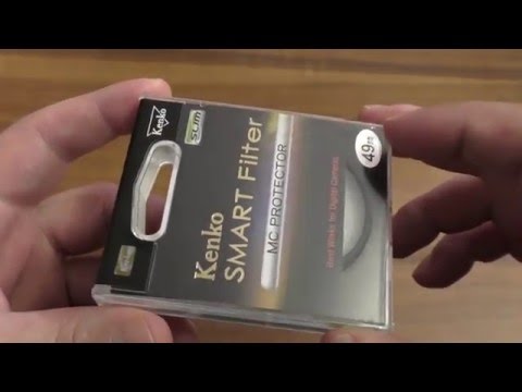 Светофильтр защитный Kenko MC PROTECTOR SLIM 49мм - детальный обзор (unboxing)