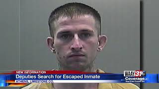 Deputies search for escaped Limestone County inmate
