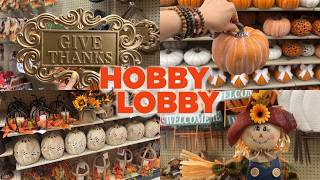 Getting Ready for Fall Decor Shopping at Hobby Lobby 2026