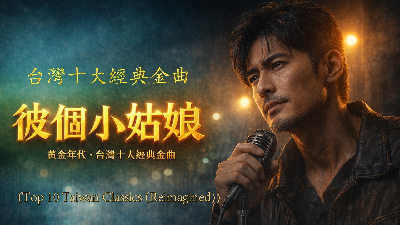 台灣傳奇金曲回歸 🥃【陳一郎,江蕙,黃乙玲】【彼個小姑娘, 行船人的純情曲, 深情海岸, 褪色的戀情, 男兒漂泊的心情】[AI擬真] 極致還原那卡西神韻 🎸 Hokkien Hits Ballads