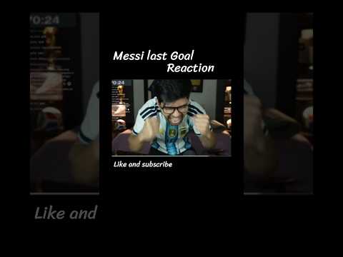 Lionel Messi last goal Reaction 🤗@Markaroni #argentina