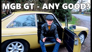 IS THE MGB GT ANY GOOD? A brief classic car review and walkaround