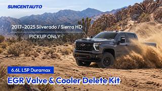 2017-2026 6.6L Duramax L5P EGR Valve & Cooler Delete Kit (w/Block Off Plate) for Chevy/GMC 2500/3500 2017-2026 6.6L Duramax L5P EGR Valve & Cooler Delete Kit (w/Block Off Plate) for Chevy/GMC 2500/3500
