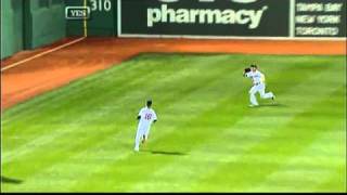 2010/04/06 Ellsbury's diving catch