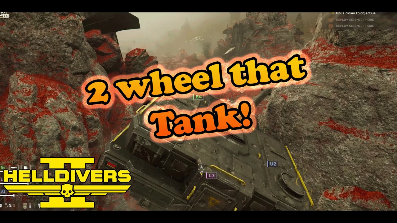2 wheel that Tank! | Helldivers: Gatria 02