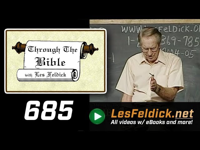 [ 685 ] Les Feldick [ Book 58 - Lesson 1 - Part 1 ] Calling God a Liar |a