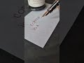 Coffee ink in TWSBI ☕️ Fountain Pen! #fountainpen #fountainpens #twsbi #coffee #ink #inkyfingers