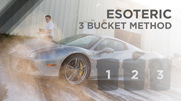 How to Wash Your Car - 3 Bucket Wash Method - ESOTERIC Car Care!
