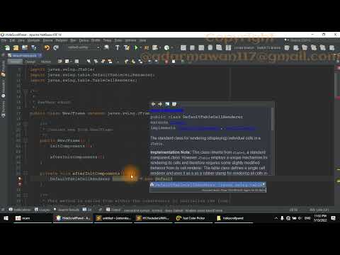 Cara Merubah Font Header Table di JAVA