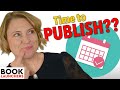 How long does it take to publish a book?