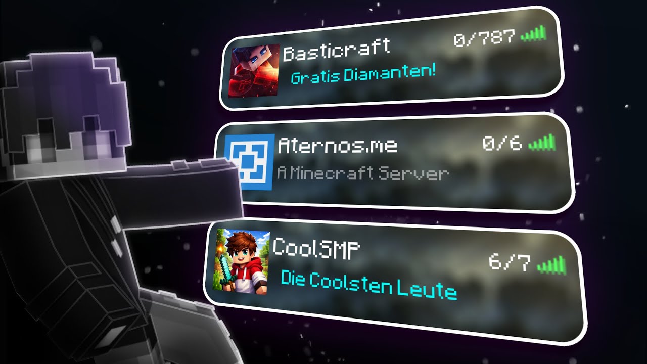 ICH TESTE UNBEKANNTE MINECRAFT SERVER - YouTube