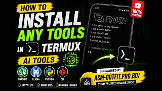 How To Install Any Tools In Termux | ASM-OUTFIT | SPONSOR VIDEO