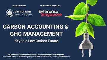 Carbon Accounting & GHG Management - Key to a Low-Carbon Future Course Highlights