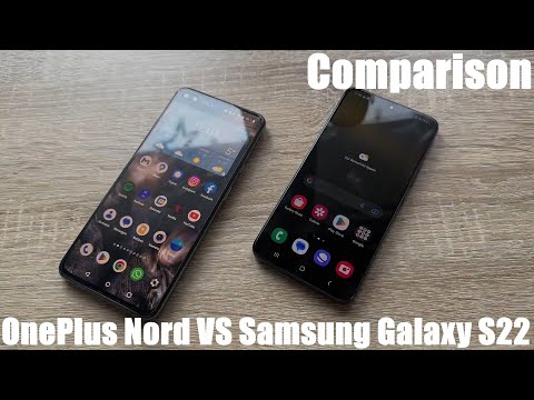 OnePlus Nord VS Samsung Galaxy S22 - Boot & Unlock Challenge - Comparison Test (Vergleich)
