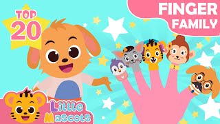 Finger Family + Colors Of The Rainbow +more Little Mascots Nursery Rhymes & Kids Songs
