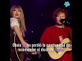 Ed Sheeran aprueba por completo al nuevo galán de Taylor Swift.