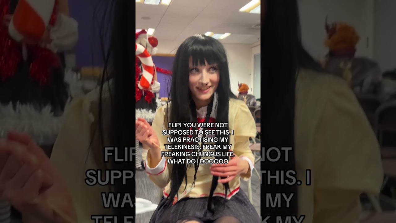 Oh. My. they walked in on me doing MAGIC #cosplay #magic #madokamagica