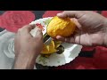 Last Mango from my Garden this season | MS Lifestyle