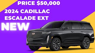 Match Highlights 2024 Cadillac Escalade EXT Review