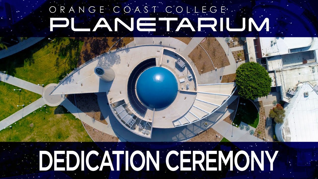 Orange Coast College Dedication Ceremony YouTube