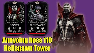 Hellspawn Tower Boss 110 Guaranteed Rare MK Mobile 2024