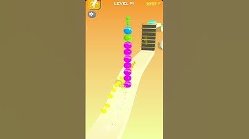 Stack Rider 🟡🔴🔵 - Android/iOS || Level 14 #shorts