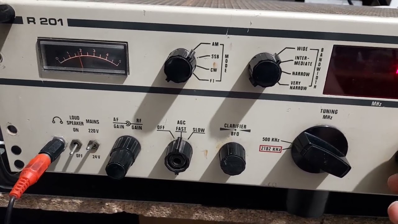 DANISH R201 HF MARINE Communication  Receiver