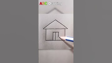 House Drawing | House Drawing Easy House drawing Shorts #shorts
