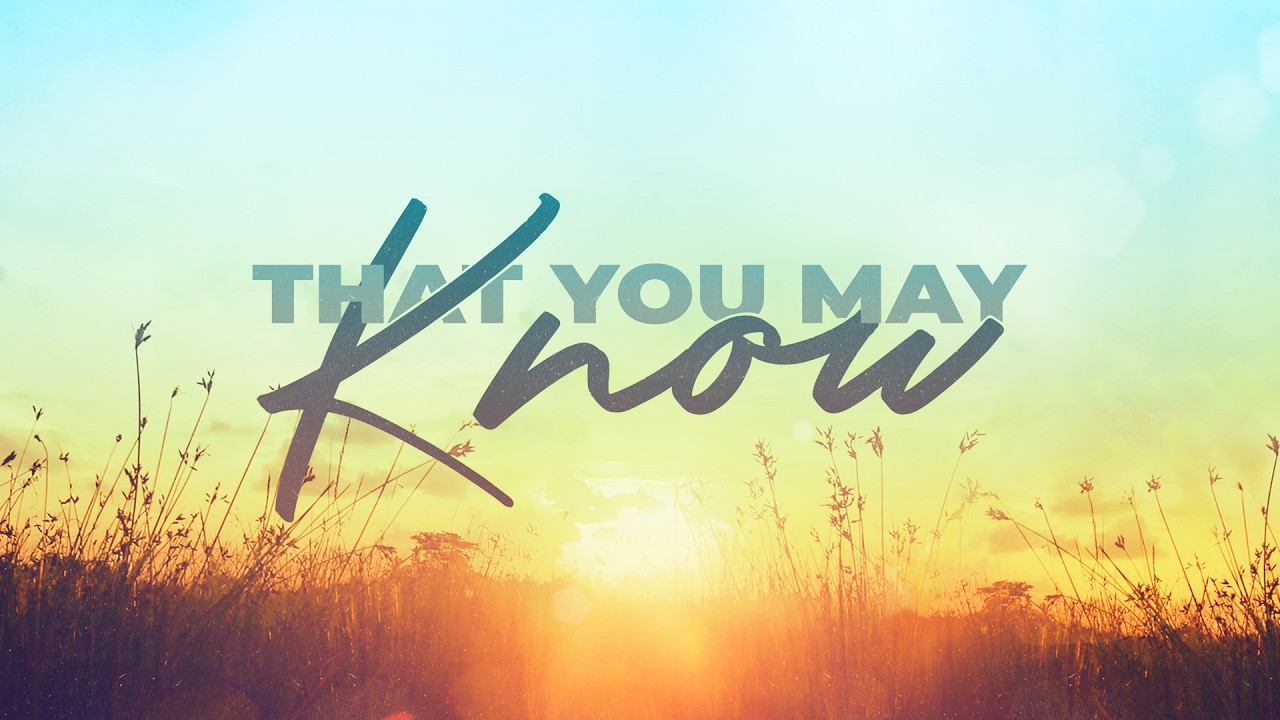 That You May Know | Victory in Jesus | February 22, 2026 | Daniel Jerkins