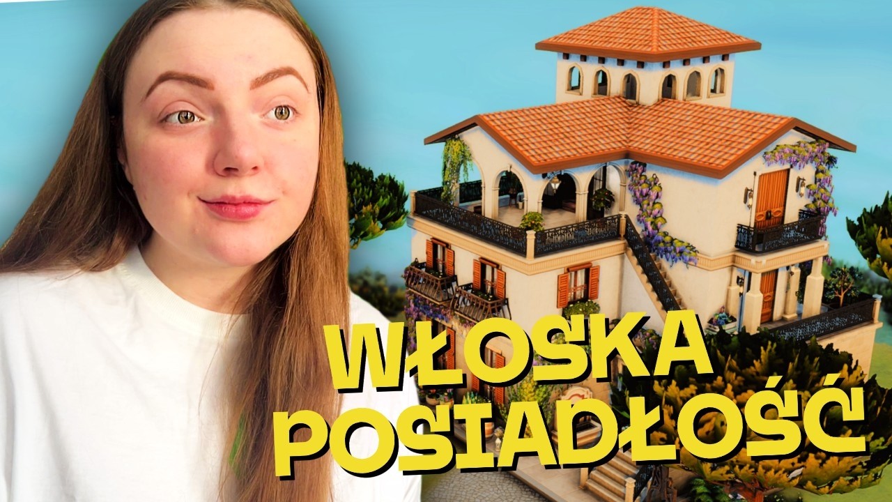Buduję WŁOSKI DOM w Tartosie 🍝 The Sims 4