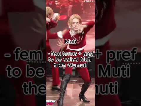 most preferred pronouns of Xlov members #shorts #wumuti #hyun #haru #rui