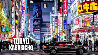 Tokyo Kabukicho Red-Light District Walking Tour (March 2023)