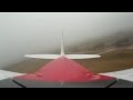 Foggy morning flying