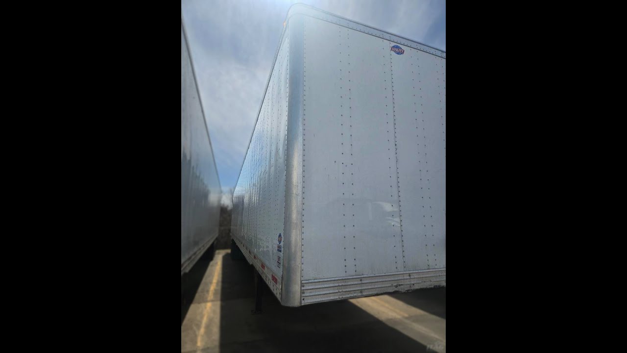 2017 Utility 53ft Dry Van Trailer - DuraPlate Walls, Aluminum Roof, Swing Doors, Tire Inflation