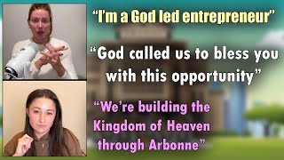 God called us to bless you with this MLM opportunity | The we!rdest Arbonne livestream #antimlm