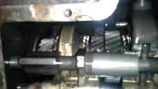 Spitfire single rail gearbox - selector movement (missing circlip)