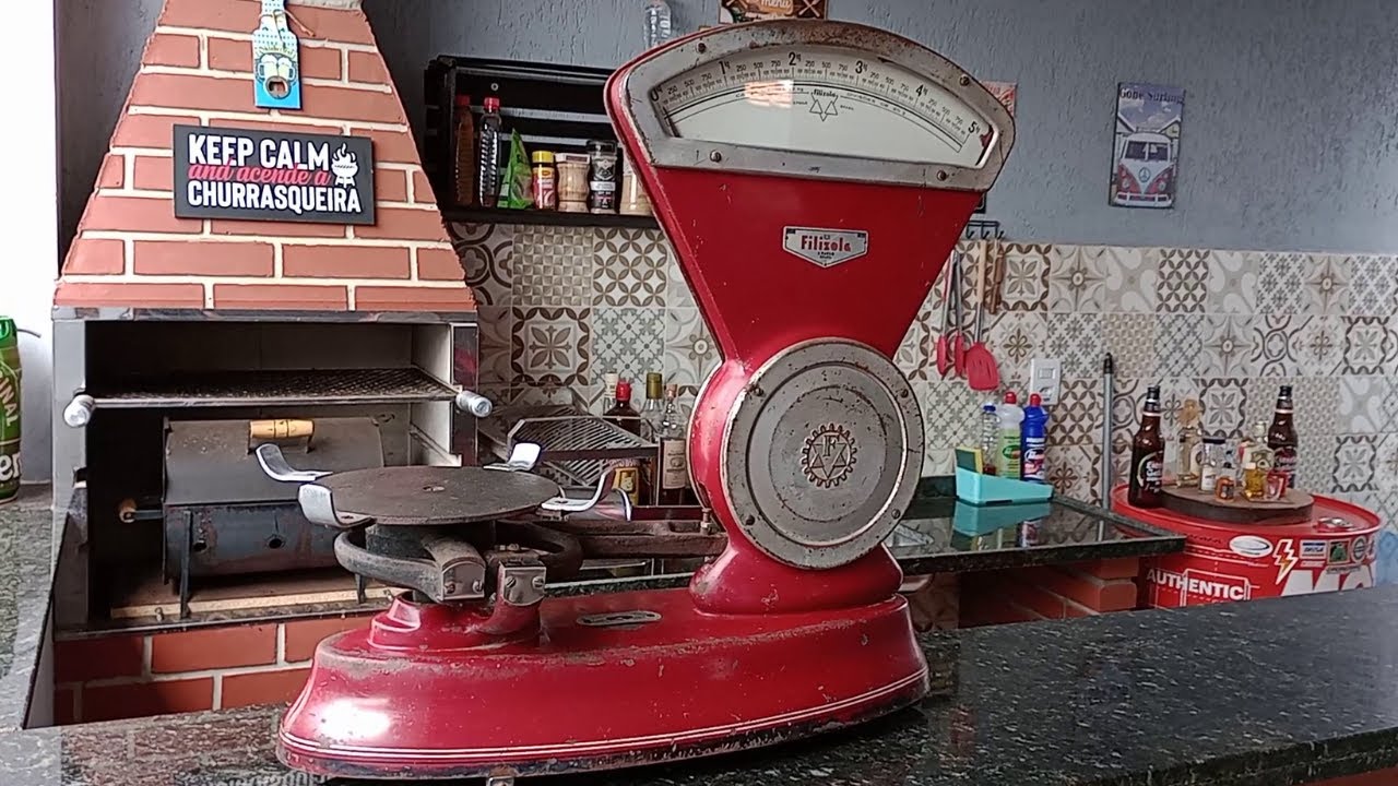 Balança Filizola 15 Kg  Antiga Garimpagem no Ferro Velho