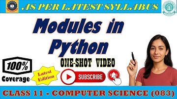 🔥 Python Modules Explained! || Random, Statistics & Math || Class 11 CS Data Handling || CBSE Guide