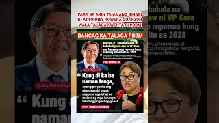 Attorney Rowena Guanzon Sa Pagiging 8080 Ni President Ferdinand Marcos Jr