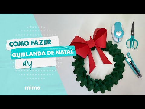 How to Make a Christmas Wreath - Easy DIY