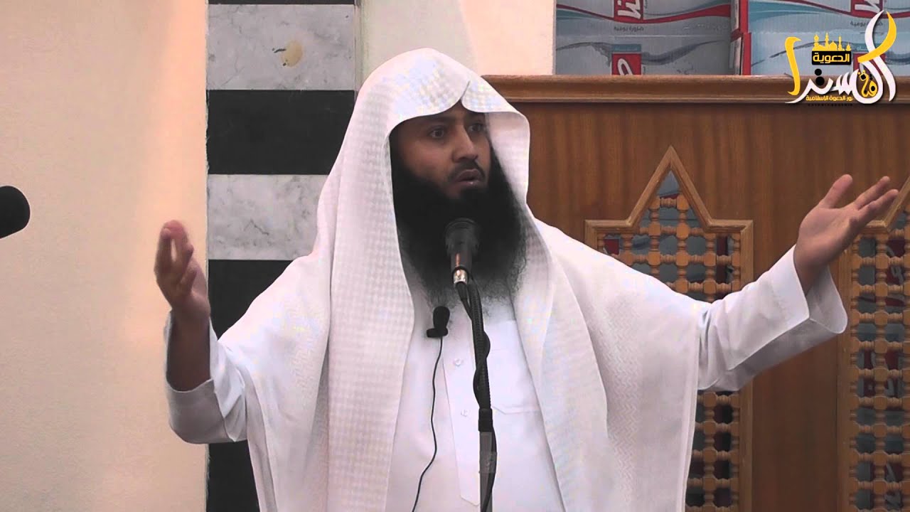 سلسلة الكلمات الرمضانيه بحي الجنادريه الليلة الاولى الشيخ عبدالاله الثميري