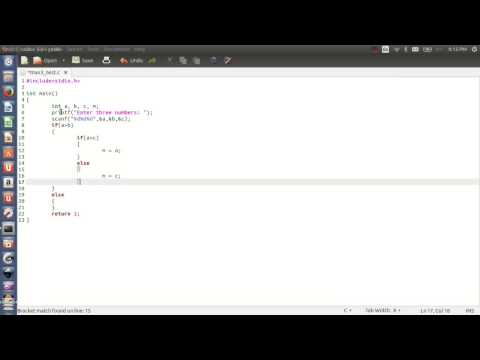 Programming Language: Illustration on Nested if-else