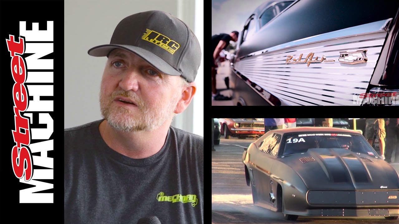 Jeff Lutz Visits Australia with the Evil Twin '57 Chev YouTube