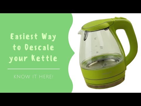 How to Descale a Tea Kettle the Right Way