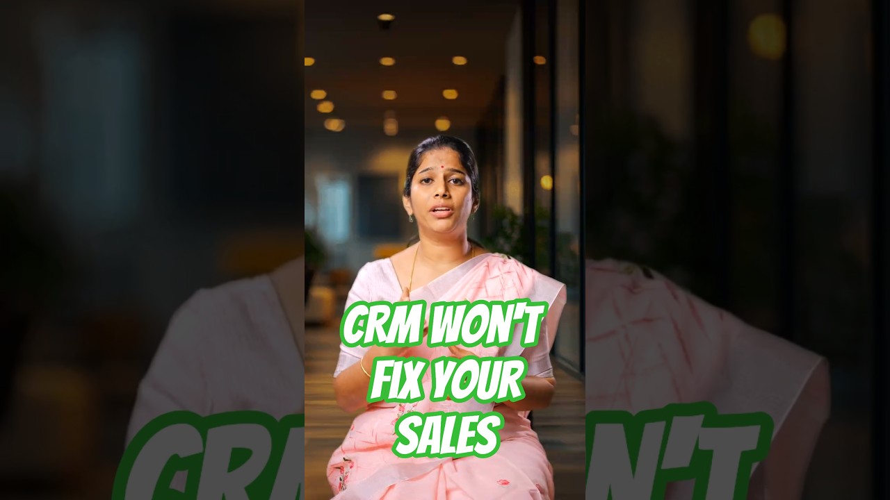 A CRM Won’t Fix Your Sales